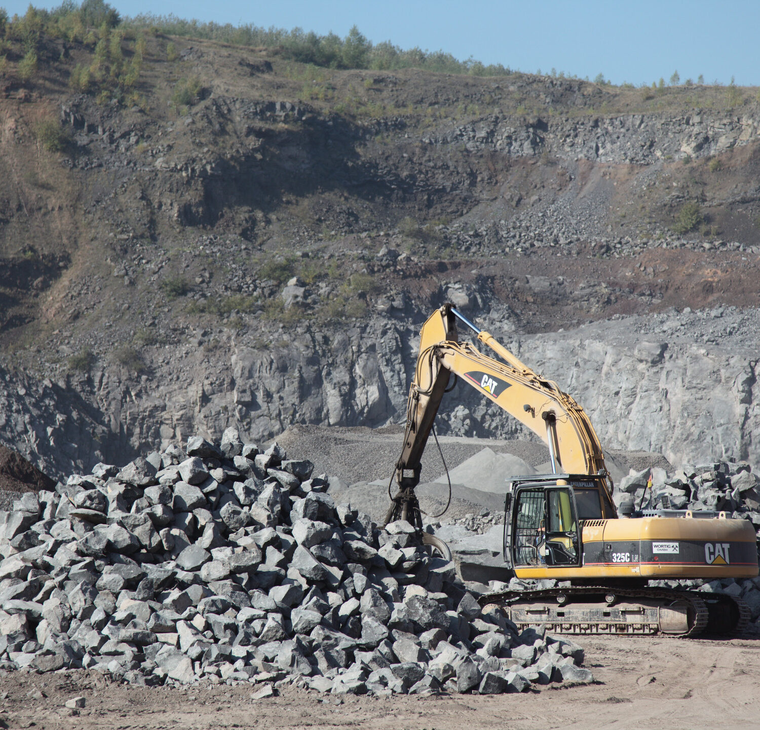 Basalt Groeve Split Duitsland