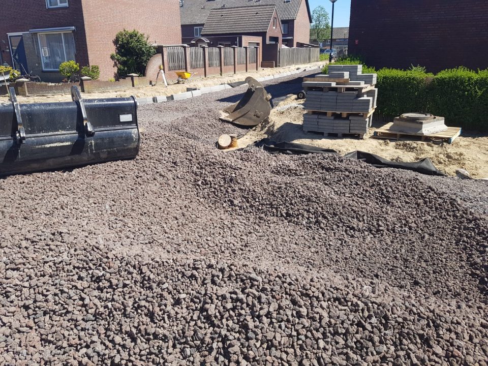 Werk Bloemenbuurt - Veghel | Porodur Lava | Wegenbouw