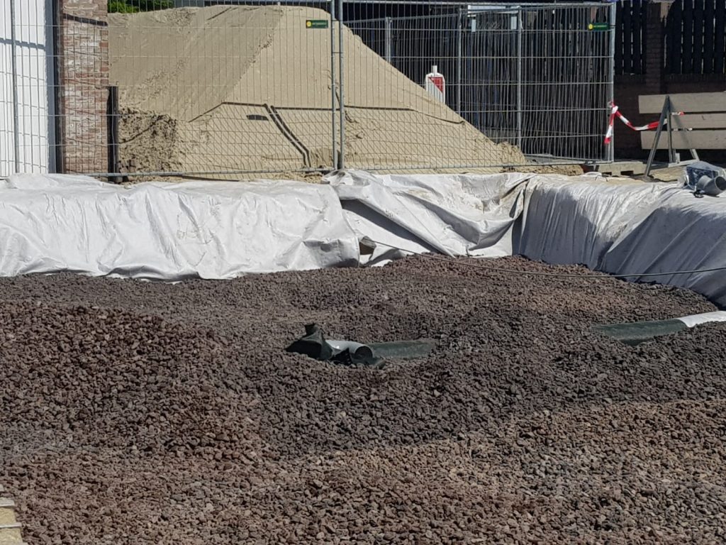 Werk Berkenlaan - Bergen Op Zoom | Porodur Lava | Wegenbouw