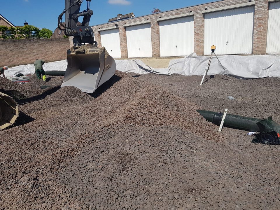 Werk Berkenlaan - Bergen Op Zoom | Porodur Lava | Wegenbouw