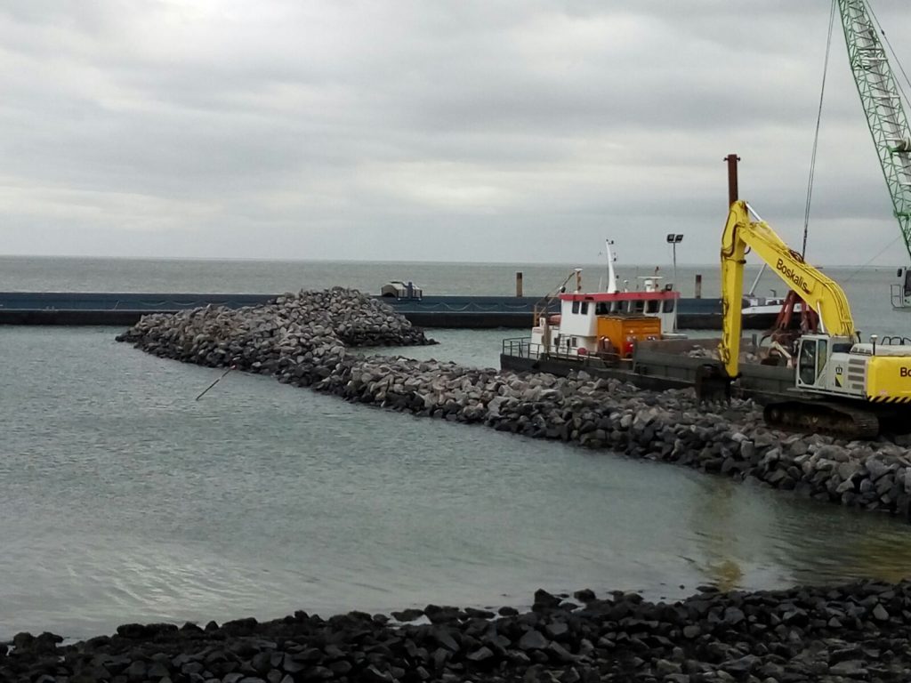 Werk Texel | Stortsteen | Waterbouw