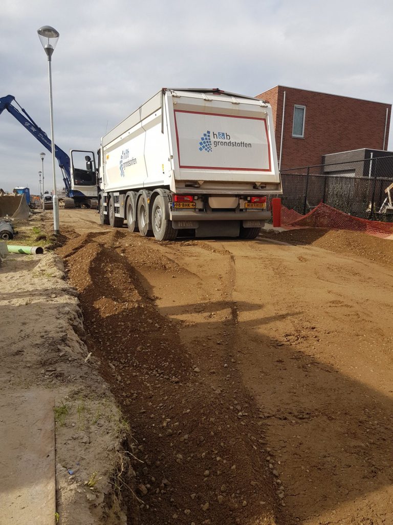 Werk Saffier- Zevenbergen | Vulkaan Bims | Wegenbouw