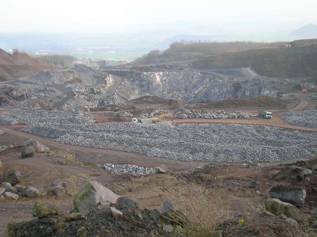 Waterbouwmaterialen Basaniet Groeve Duitsland Waterbouwmaterialen Basaniet Groeve Duitsland