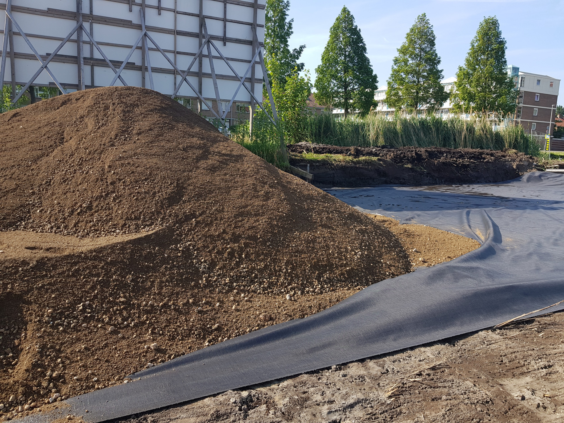 Werk Capelle a/d IJssel-Alkenlaan | Vulkaan Bims | Wegenbouw