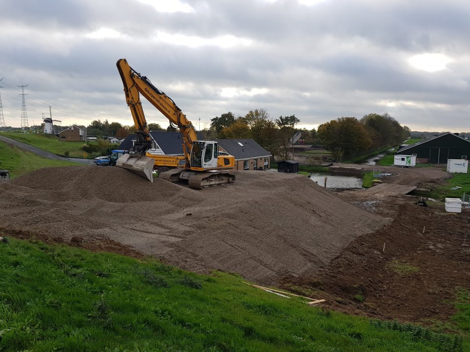 Werk Nieuw-Lekkerland | IJslandse Bims | Wegenbouw