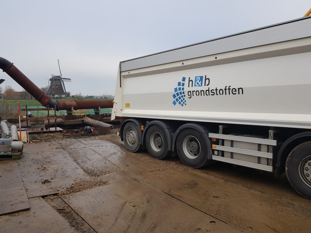 Werk Berkel en Rodenrijs - Gemaal Bergboezem Berkel | IJslandse Bims | Wegenbouw