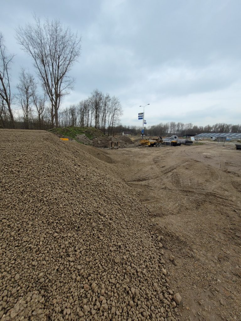 Werk Almere | IJslandse Bims | Wegenbouw