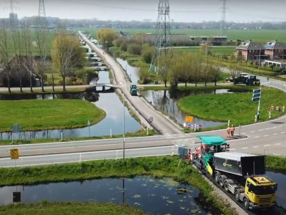 Werk Ouderkerk aan den IJssel - Tiendweg | IJslandse BIms | Wegenbouw