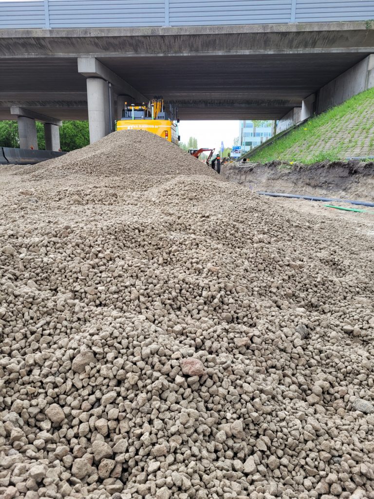 Werk Zoetermeer | IJslandse Bims | Wegenbouw