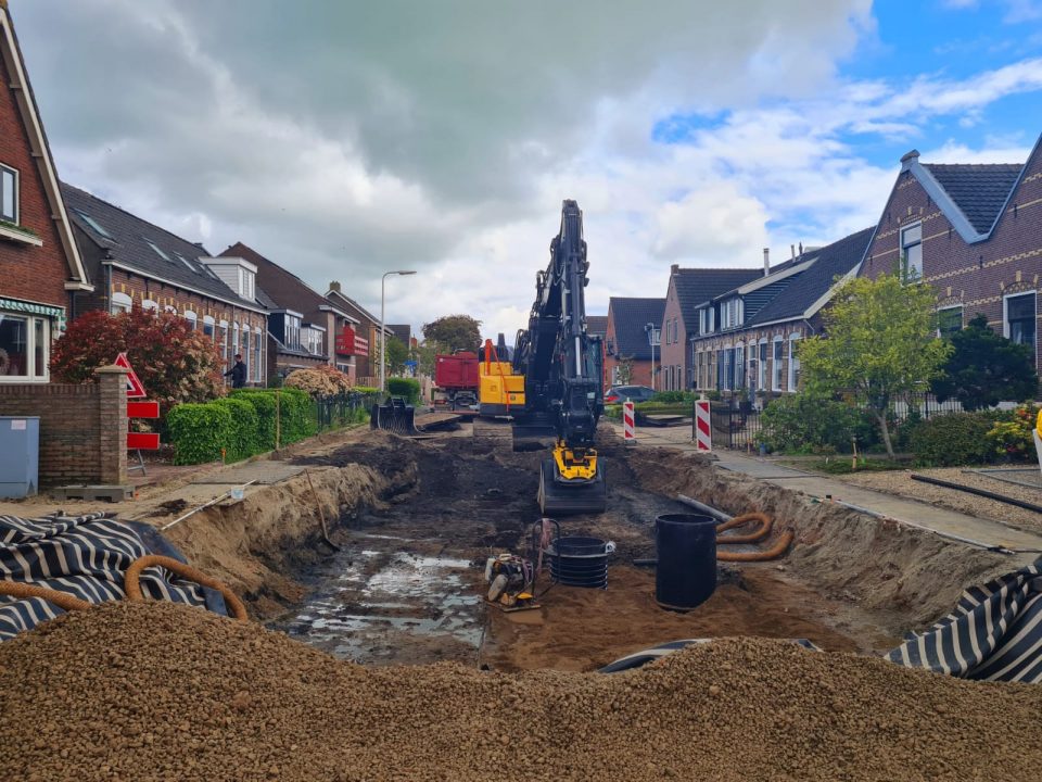 Werk Driebruggen-Kerkweg | IJslandse Bims-Flugsand | Wegenbouw