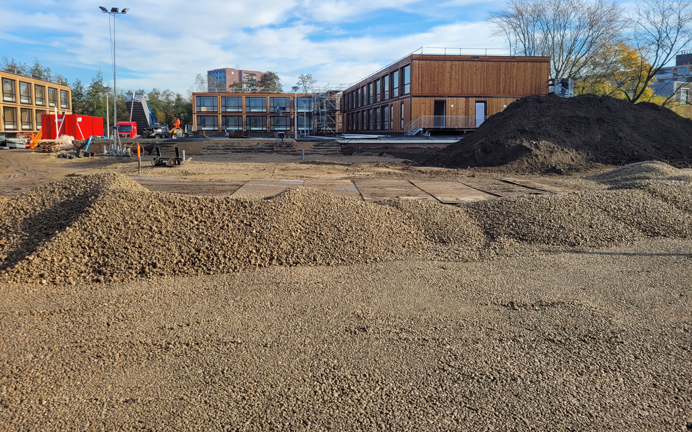 Werk Gouda-Winterdijk | IJslandse Bims | Wegenbouw
