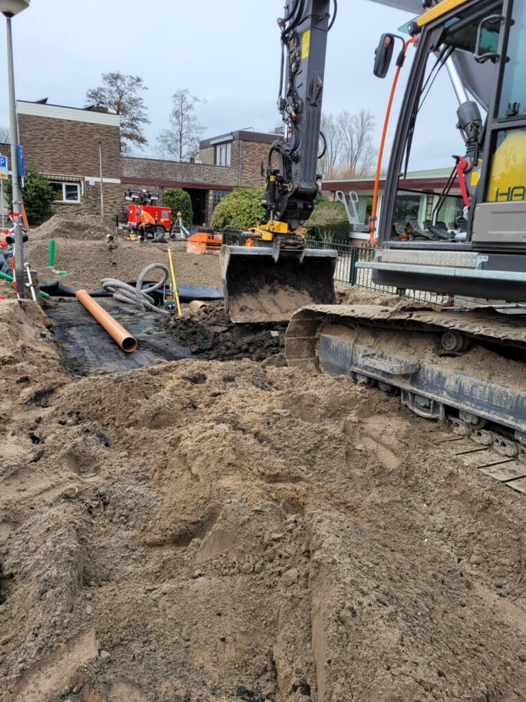 Werk Elzenhof | IJslandse bims | Wegenbouw