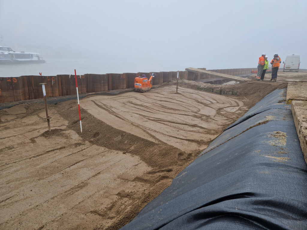 Werk Zwijndrecht | Vulkaan Bims | Wegenbouw