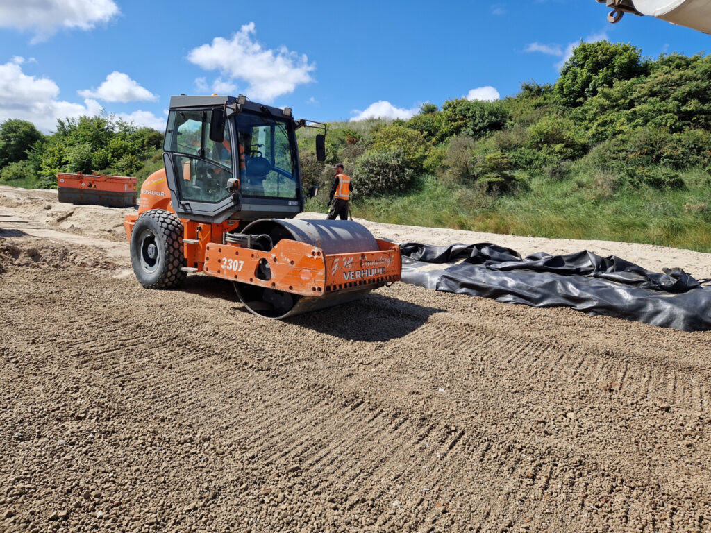 IJslandse Bims | Wegenbouw | Werk Den Haag-Houtrustweg